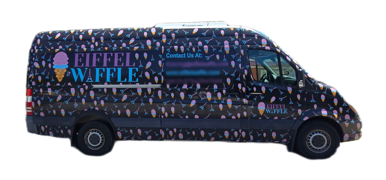 Eiffel Waffle Dessert Truck